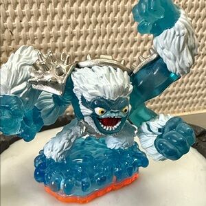 Nintendo Ice Monster Figure - Blue, White, Silver, and Orange
